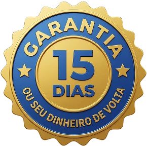 Garantia incondicional de 15 dias
